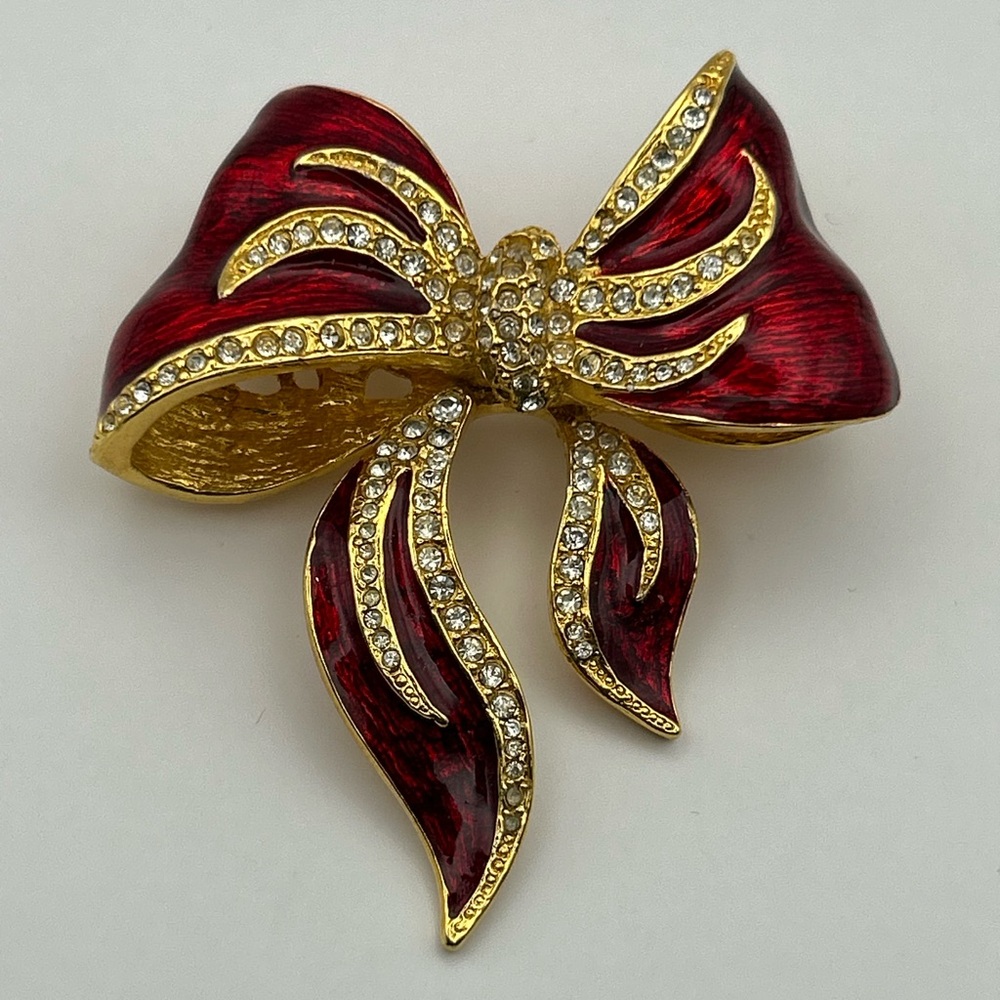Vintage R. J. Graziano Bow Brooch